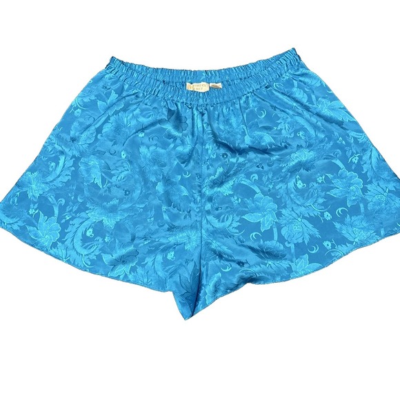 Vintage Victorias Secret Satin Sleep Shorts Womens Medium 90s Y2K Lounge - Picture 2 of 6